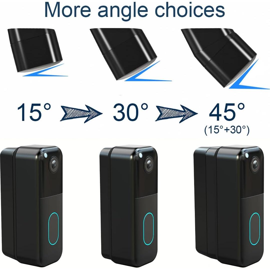 Soporte Ajustable para Timbre Blink Gresur - Negro