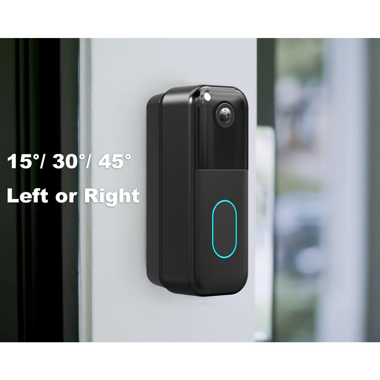 Soporte Ajustable para Timbre Blink Gresur - Negro