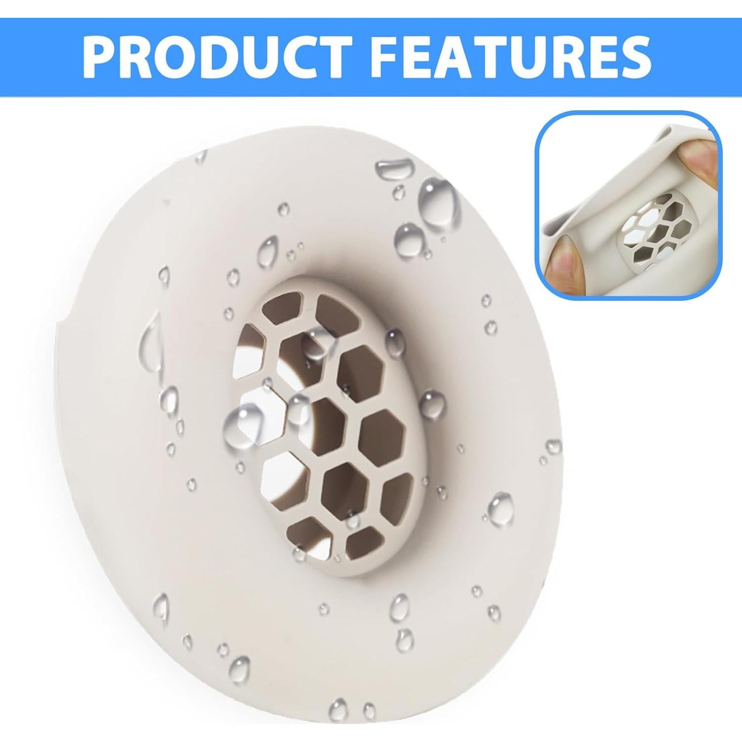 Cubiertas de Silicona Adhiper para Auriculares Beats Studio Pro - Beige