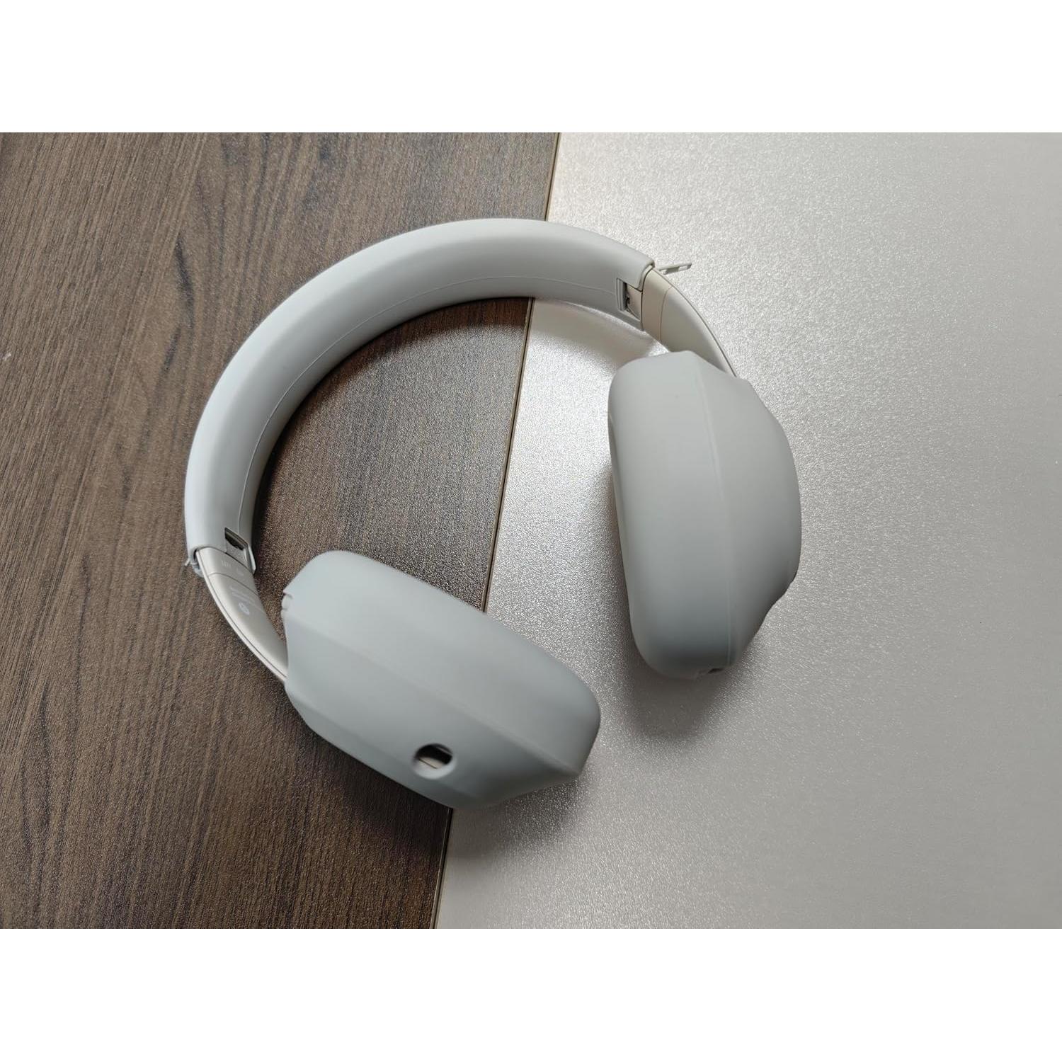 Cubiertas de Silicona Adhiper para Auriculares Beats Studio Pro - Beige