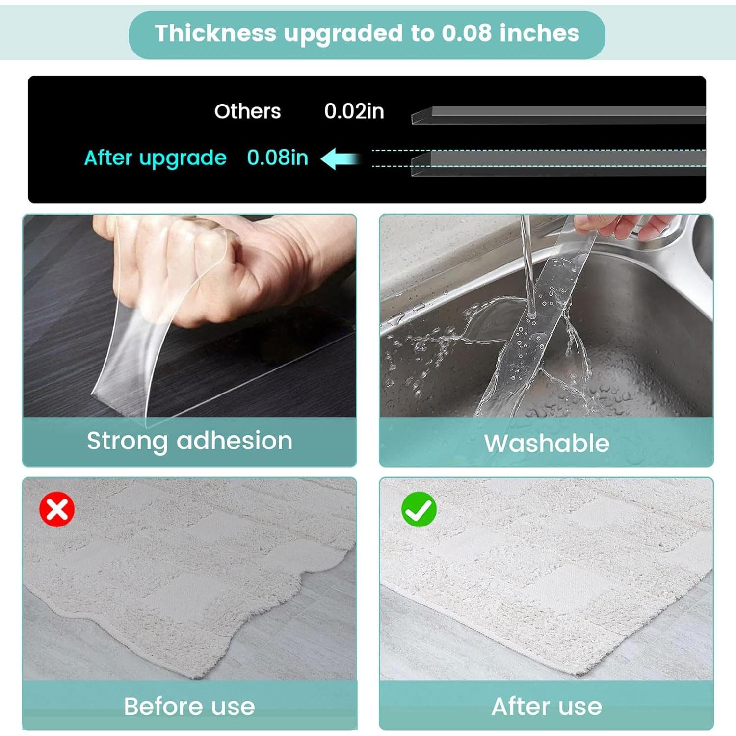 Cinta Adhesiva Doble Cara LKMUMDX 3 cm x 3 m Alta Resistencia