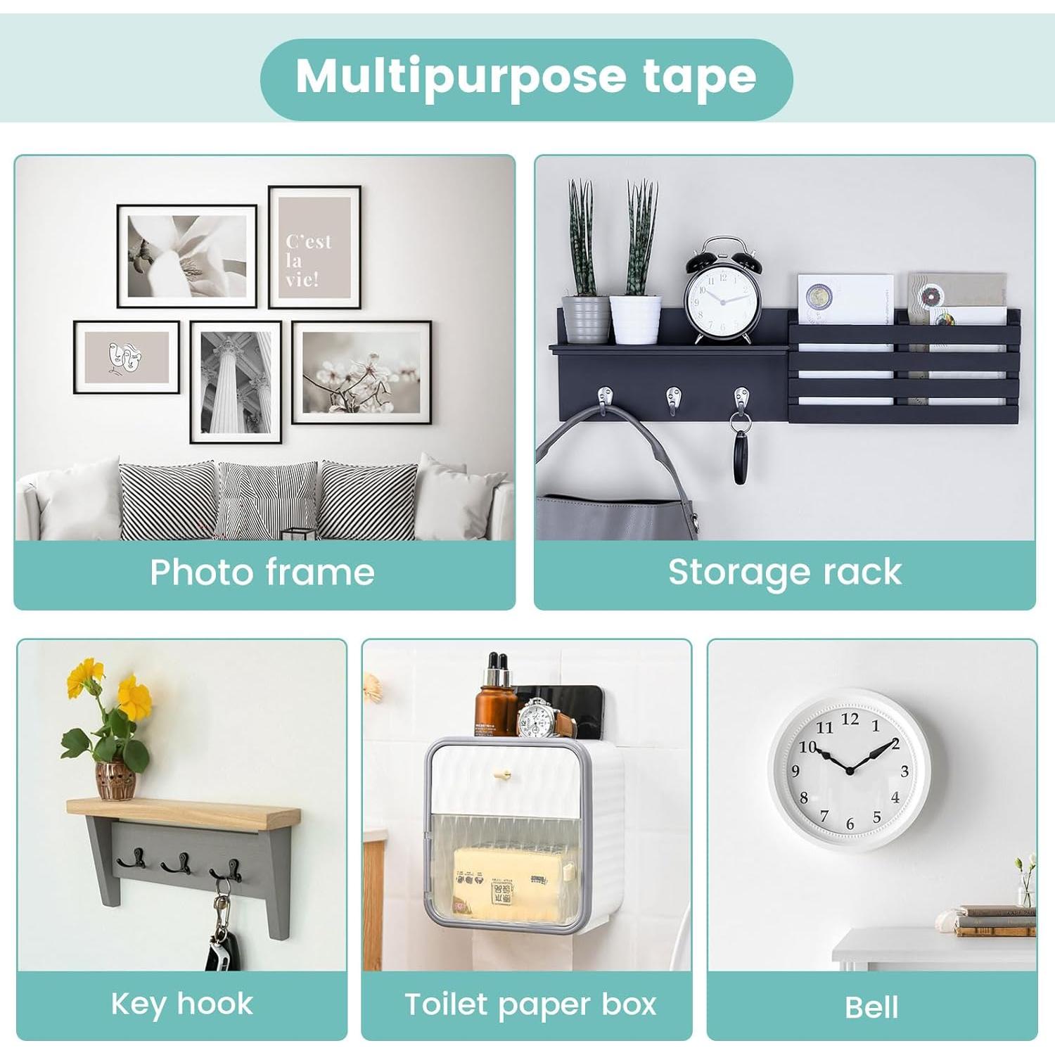 Cinta Adhesiva Doble Cara LKMUMDX 3 cm x 3 m Alta Resistencia