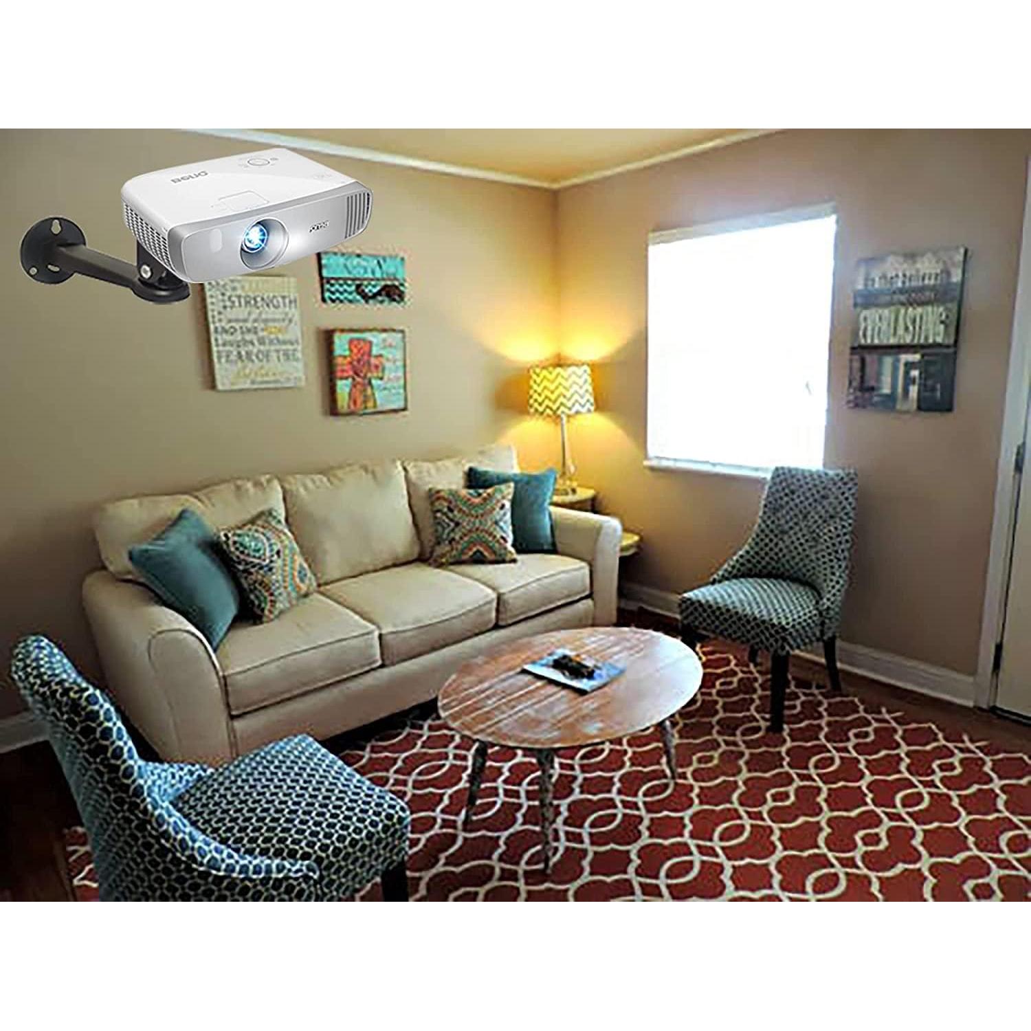 Soporte de Proyector Ajustable 2-Be-Best 20 cm Negro