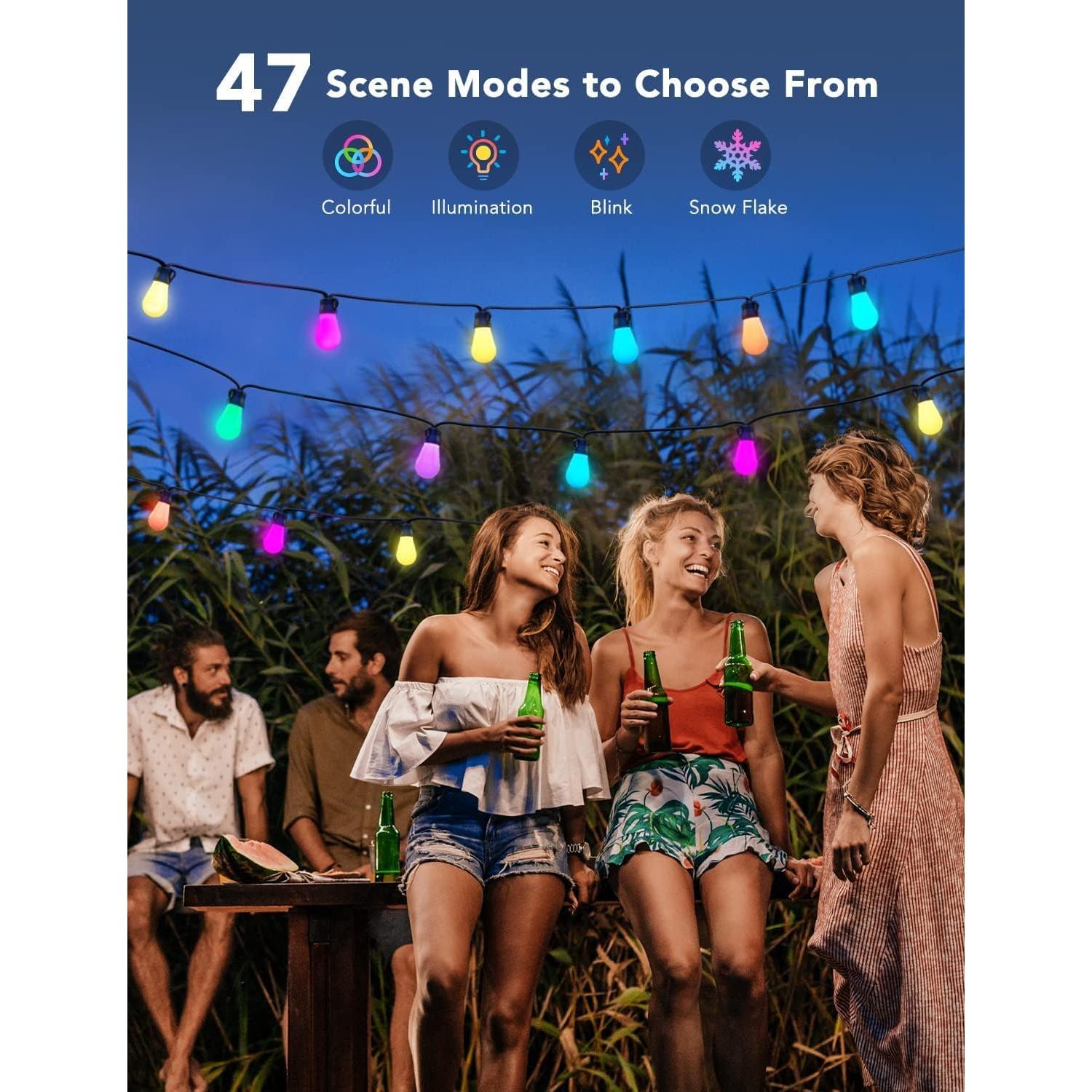 Luces de Cadena Inteligentes Govee H7029 7.32m RGBIC IP65