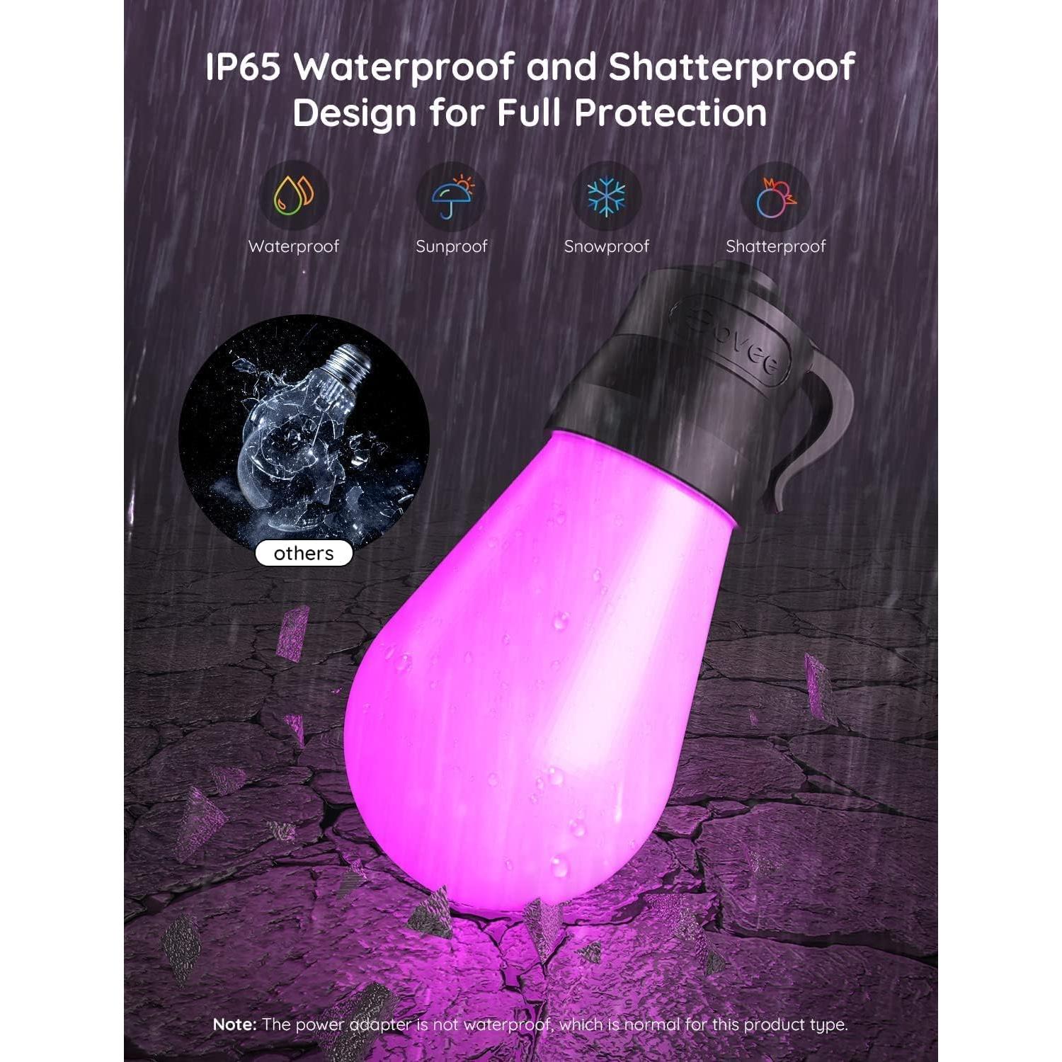 Luces de Cadena Inteligentes Govee H7029 7.32m RGBIC IP65