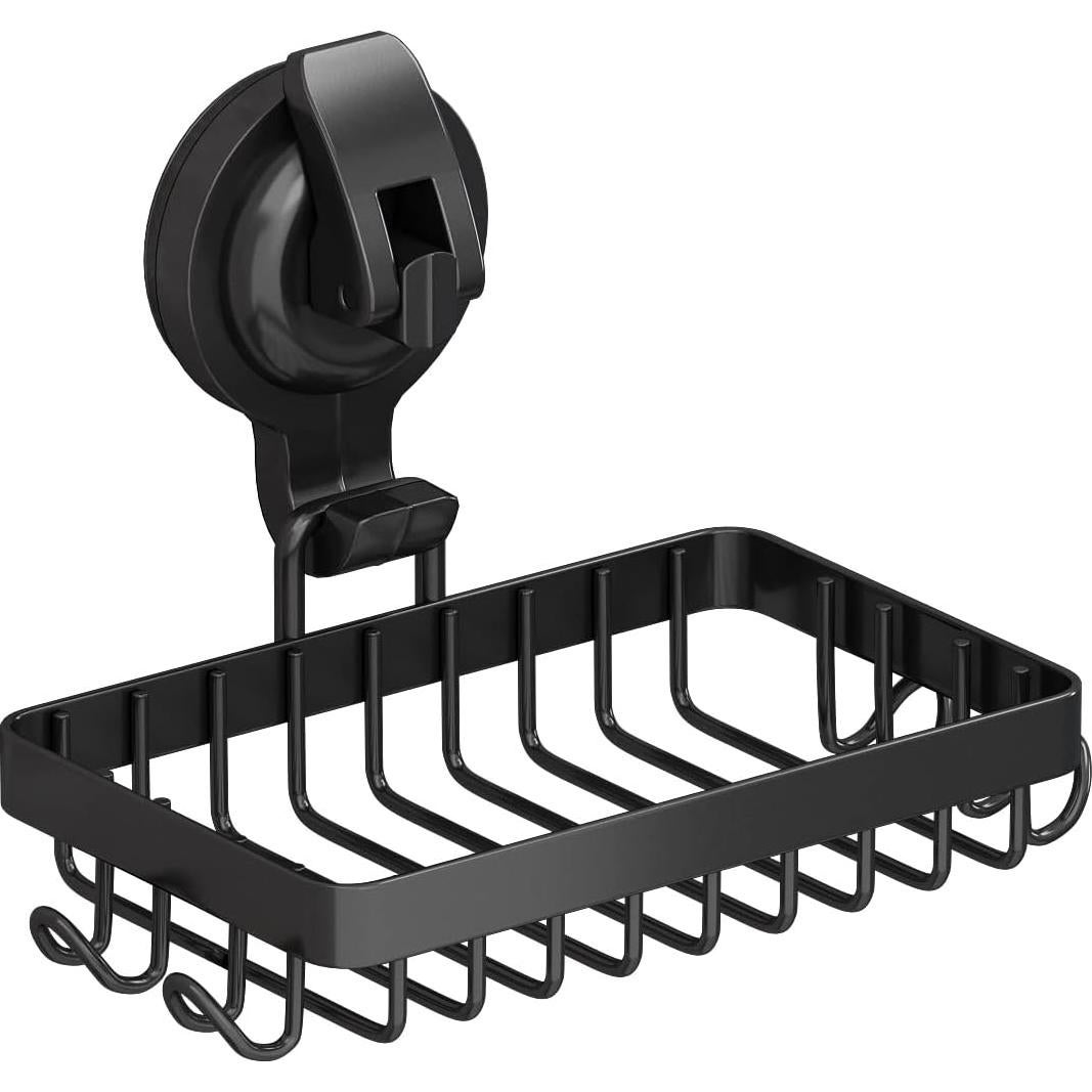 Soporte de Jabón para Ducha TESOT, Acero Inoxidable Negro