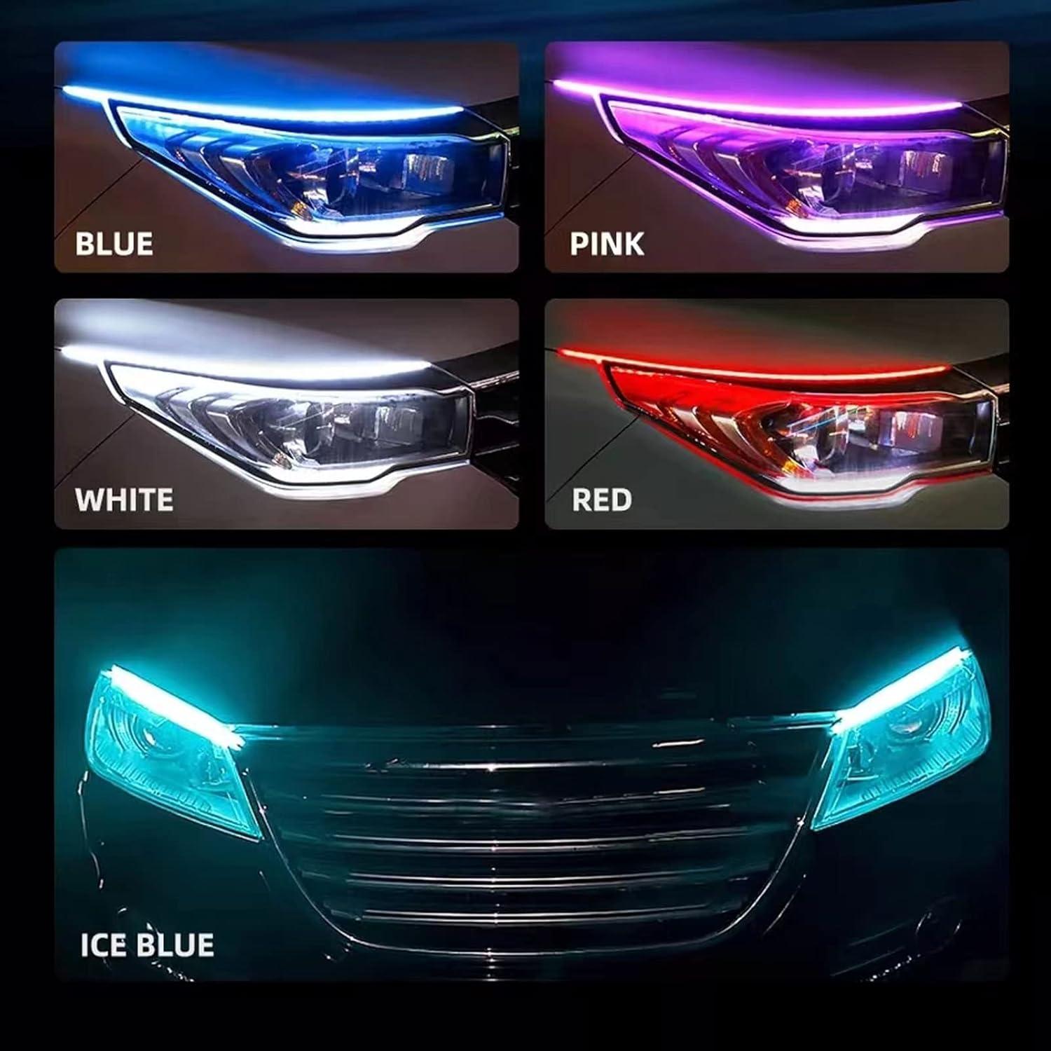 Tira de luz LED CoCsmart 60.96 cm RGB a prueba de agua