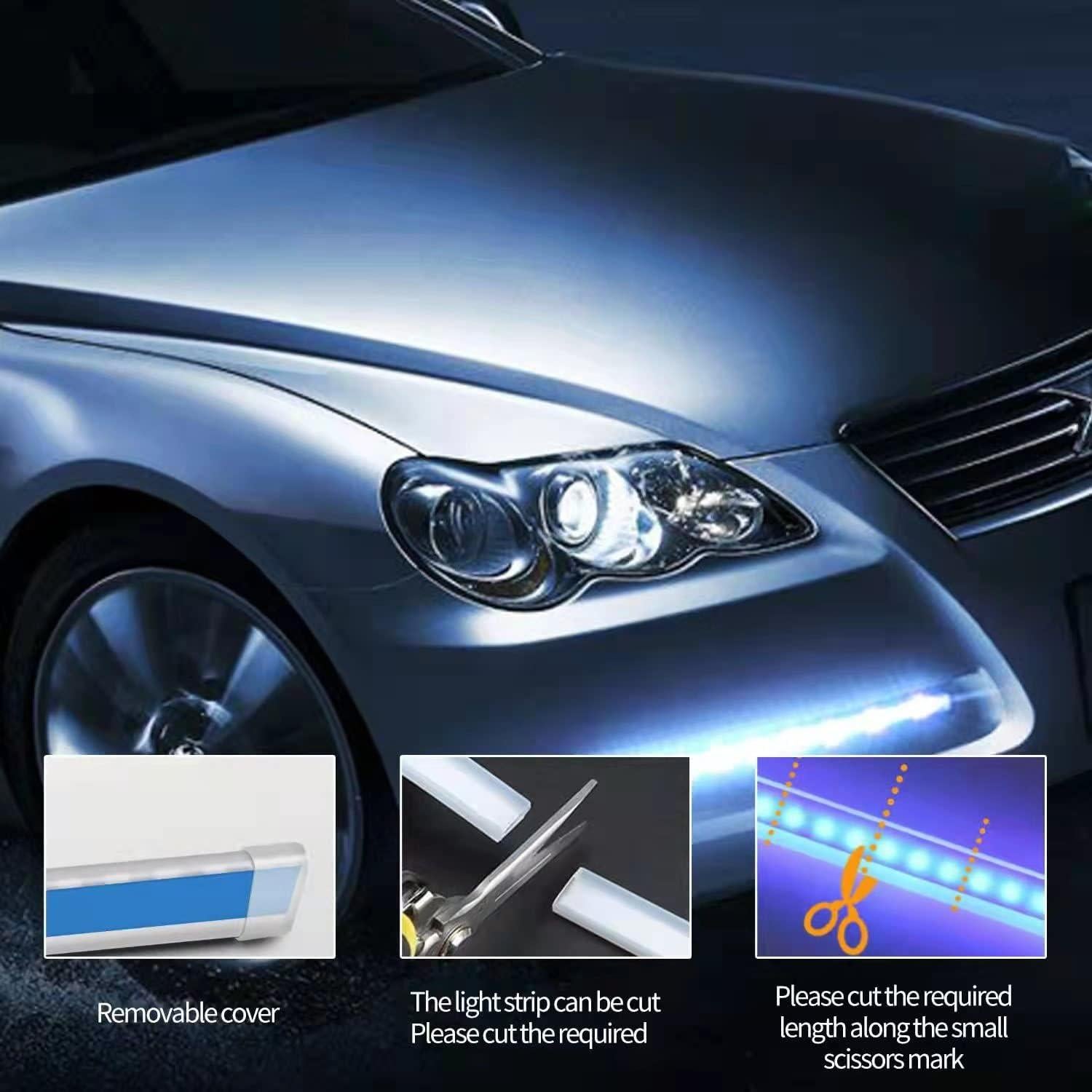 Tira de luz LED CoCsmart 60.96 cm RGB a prueba de agua