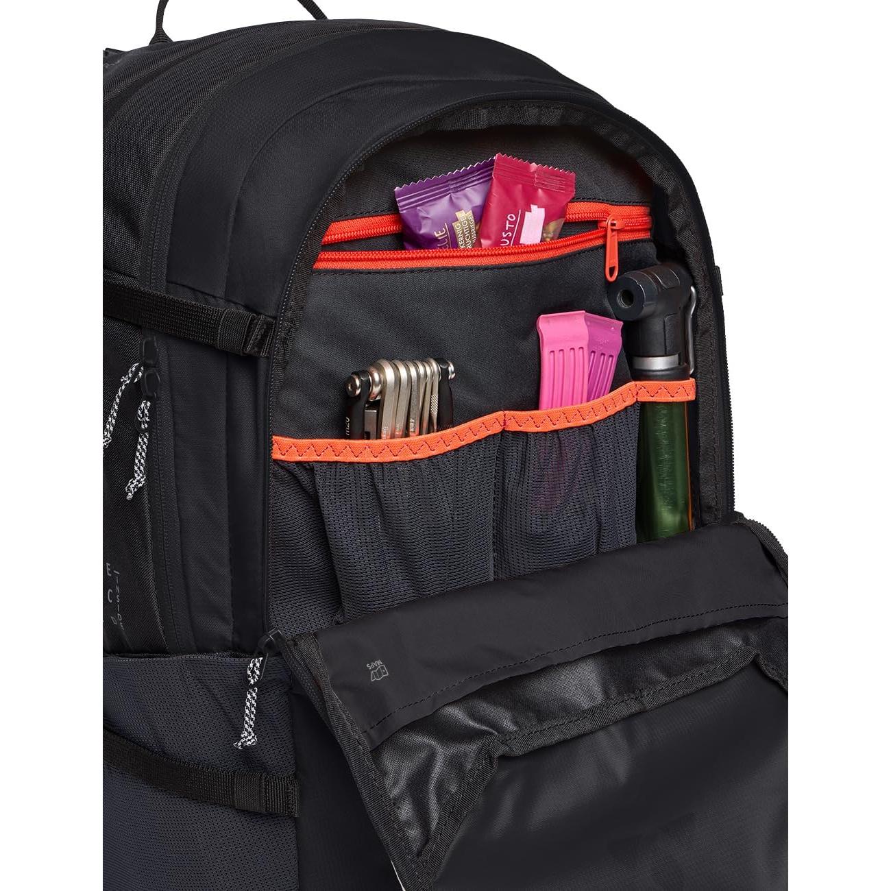 Mochila Vaude Bike Alpin 27L Negra Unisex para MTB