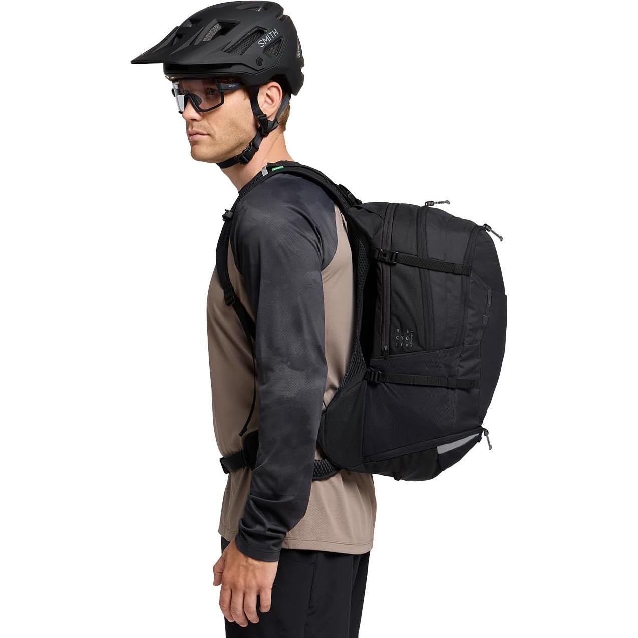 Mochila Vaude Bike Alpin 27L Negra Unisex para MTB