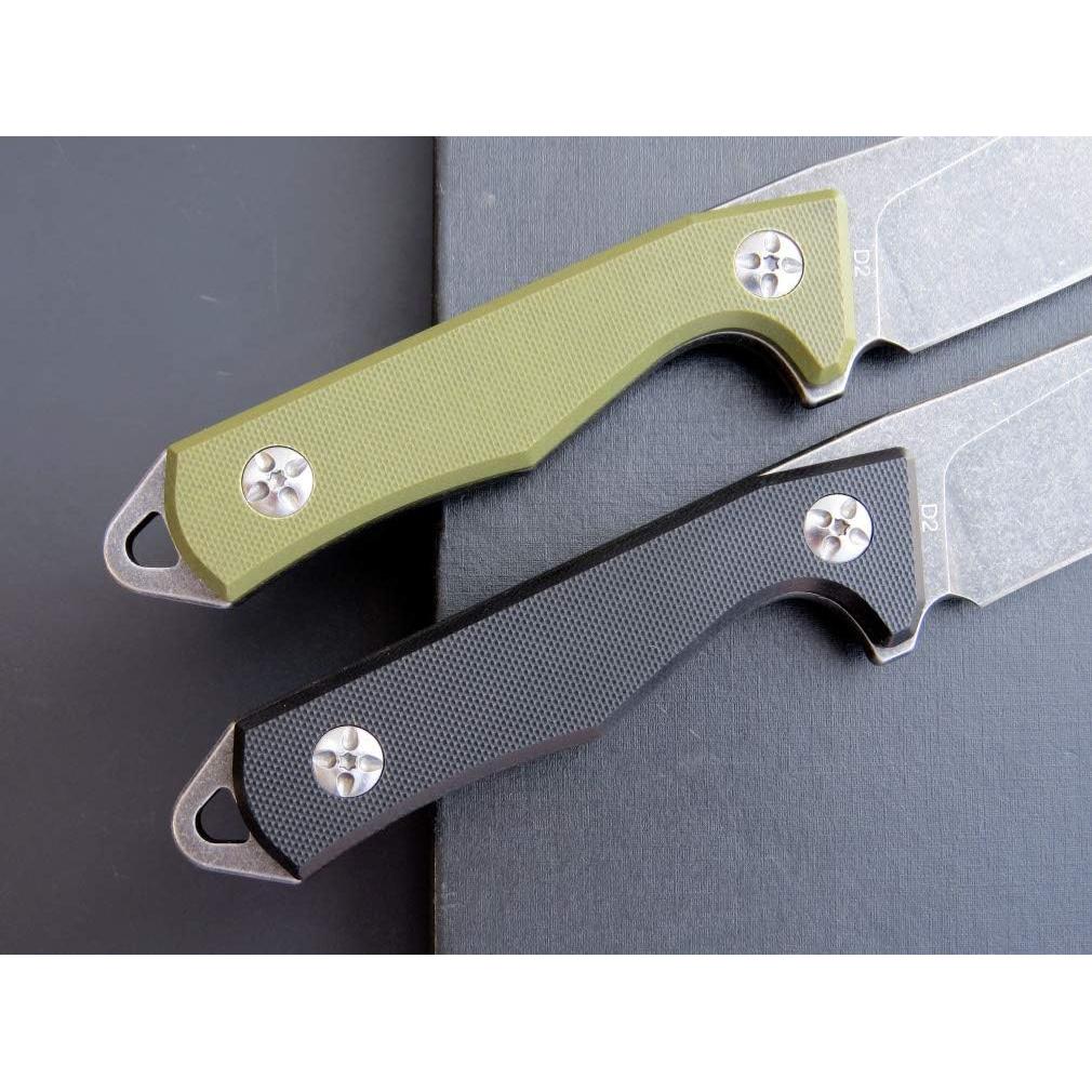 Cuchillo Fijo Eafengrow EF107 Acero D2 con Funda Kydex 21.3 cm