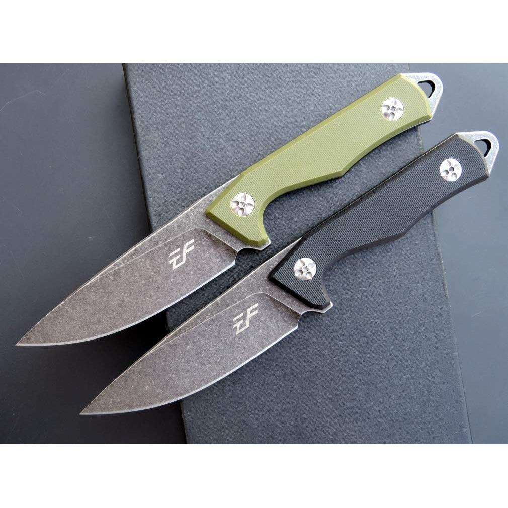 Cuchillo Fijo Eafengrow EF107 Acero D2 con Funda Kydex 21.3 cm