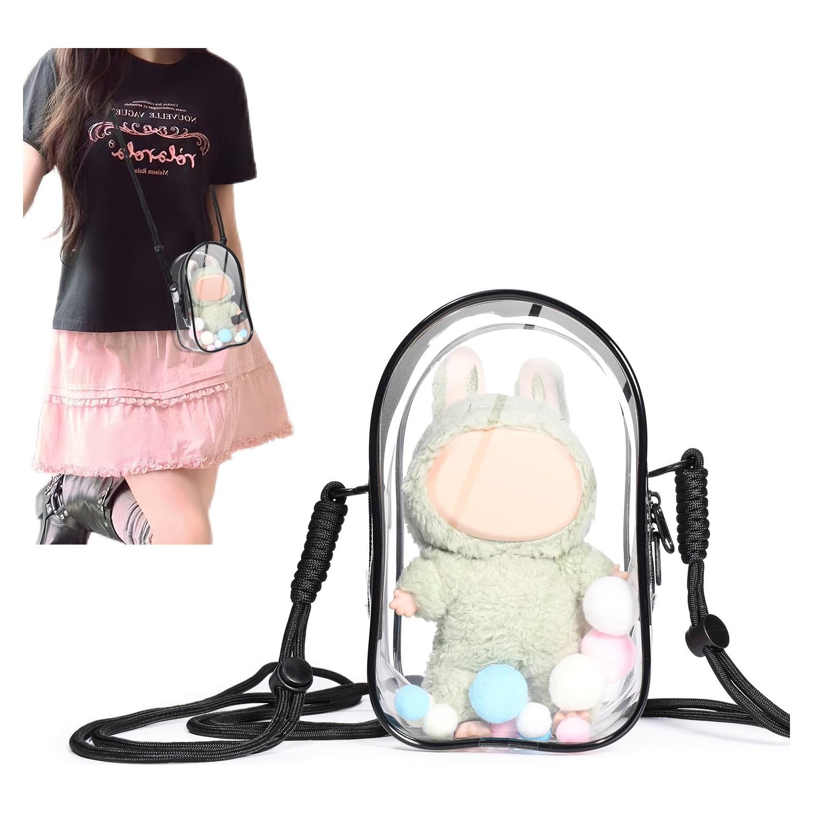 Funda Protectora Transparente AICase para Muñeca Labubu