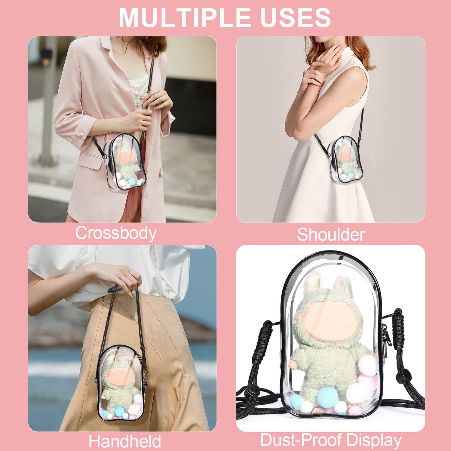 Funda Protectora Transparente AICase para Muñeca Labubu