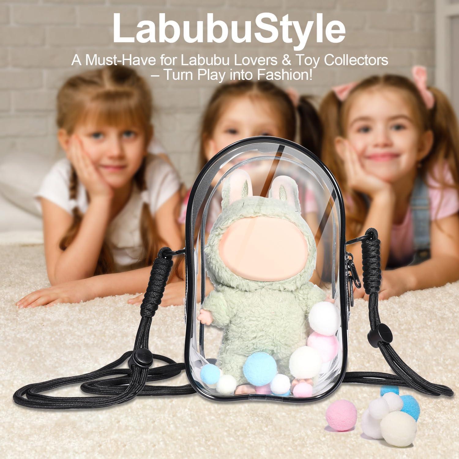 Funda Protectora Transparente AICase para Muñeca Labubu