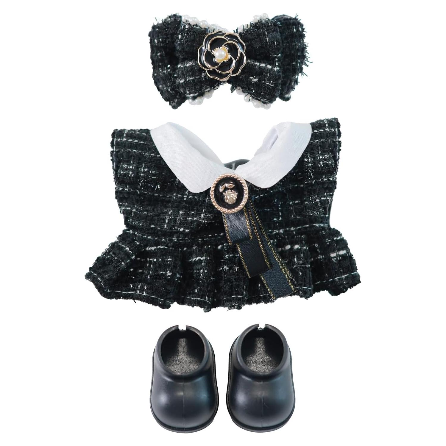 Conjunto de Ropa para Muñecas Labubu 17cm - Elegante 3 Piezas