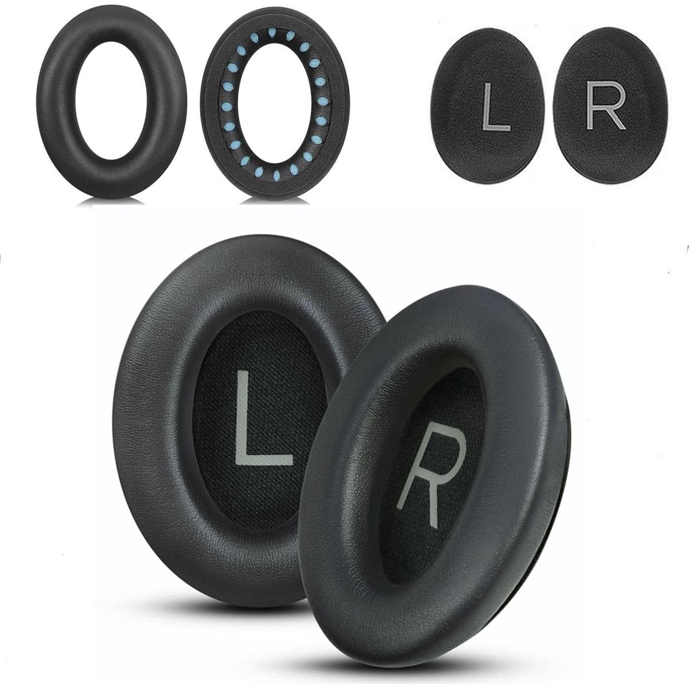 Almohadillas de Reemplazo Bose QuietComfort 45 QC45 - Negro