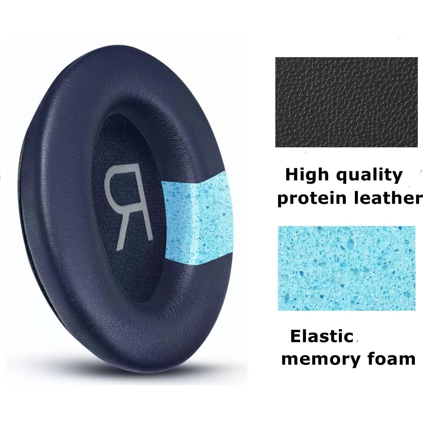 Almohadillas de Reemplazo Bose QuietComfort 45 QC45 - Negro