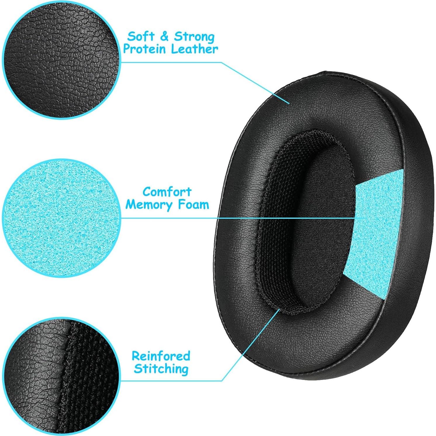 Almohadillas de Repuesto Aurivor para Skullcandy Crusher y Hesh 3