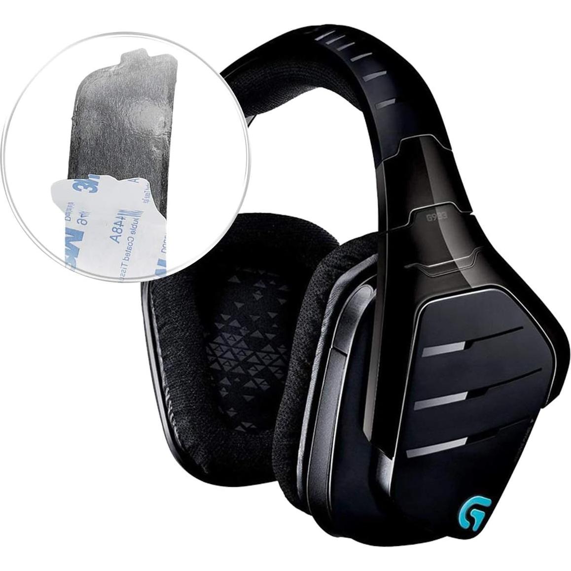 Almohadilla de Cabeza Neopreno KW-Commerce para Logitech G933/G633