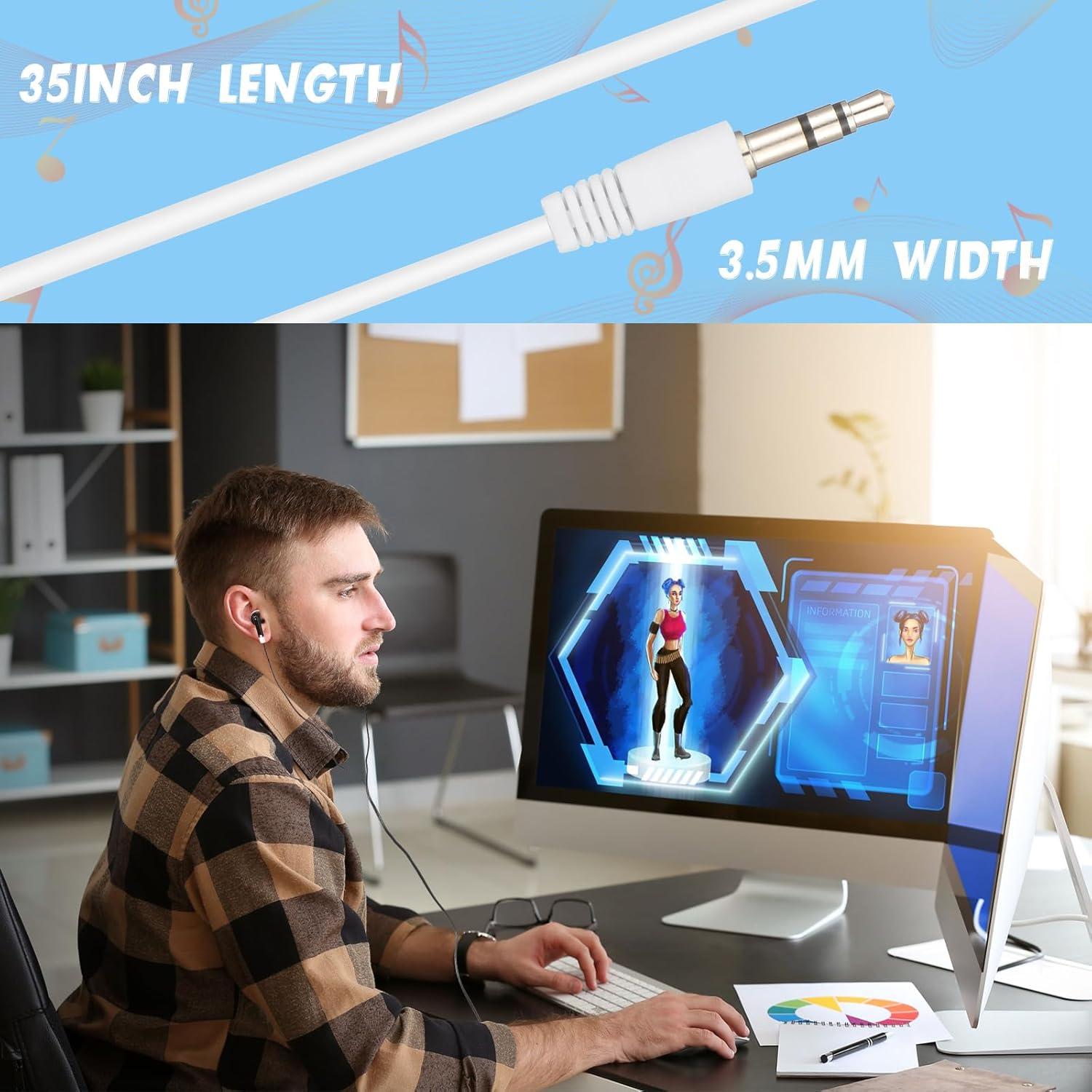 Auriculares In-Ear Kigeli 100 Pcs 3.5mm para Niños y Adultos