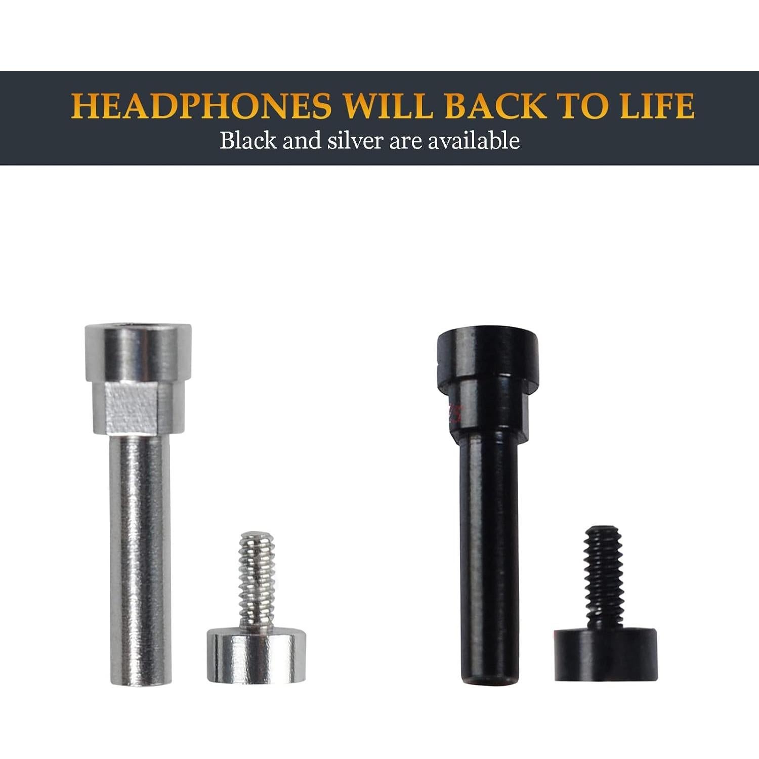 Tornillos de Bisagra Fadmew para Auriculares Bose QC35 II - 2 Piezas