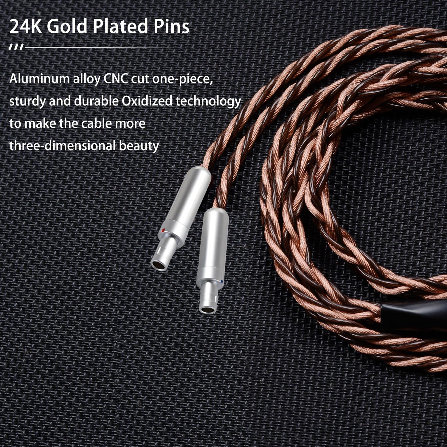 Cable de Cobre Alemán 8N FAAEAL 1.5m 3.5mm para Auriculares Sennheiser