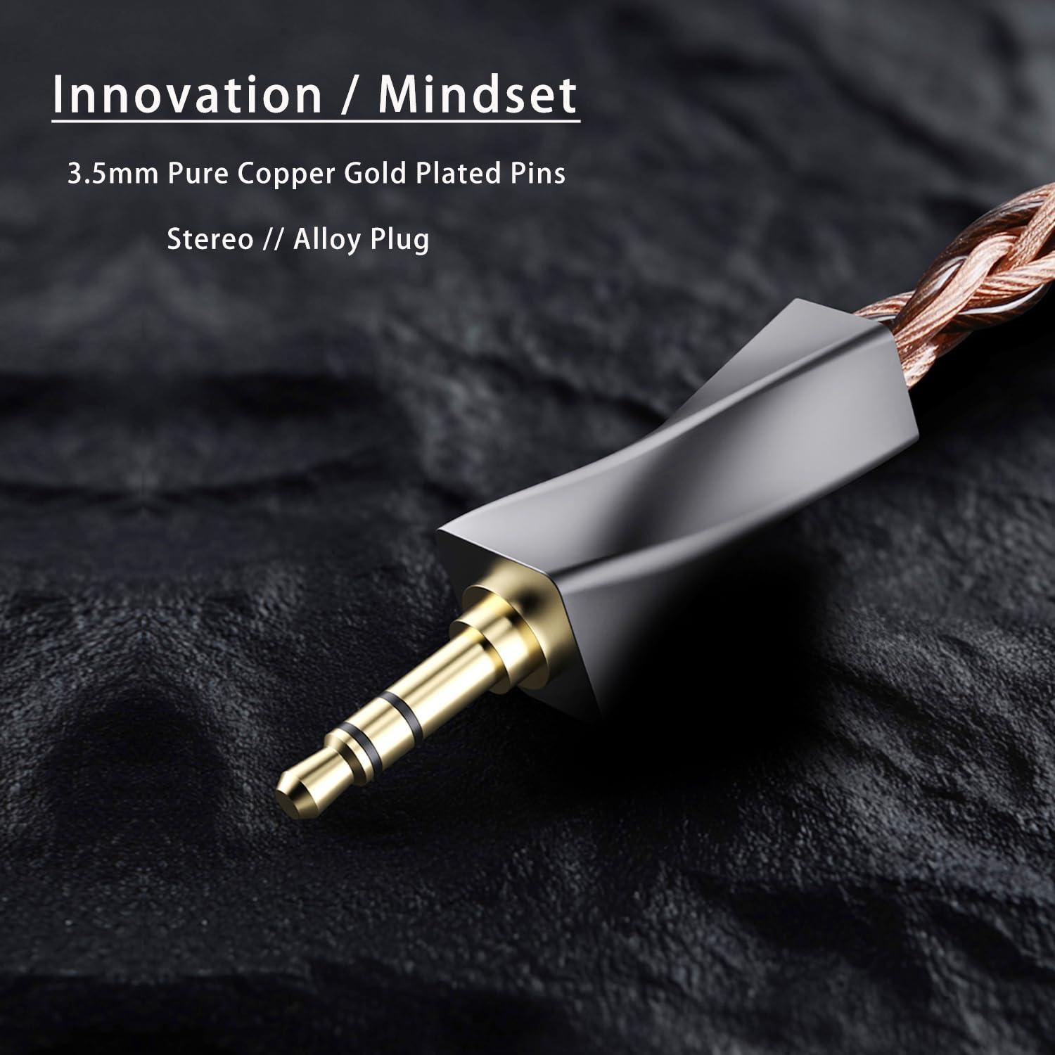 Cable de Cobre Alemán 8N FAAEAL 1.5m 3.5mm para Auriculares Sennheiser