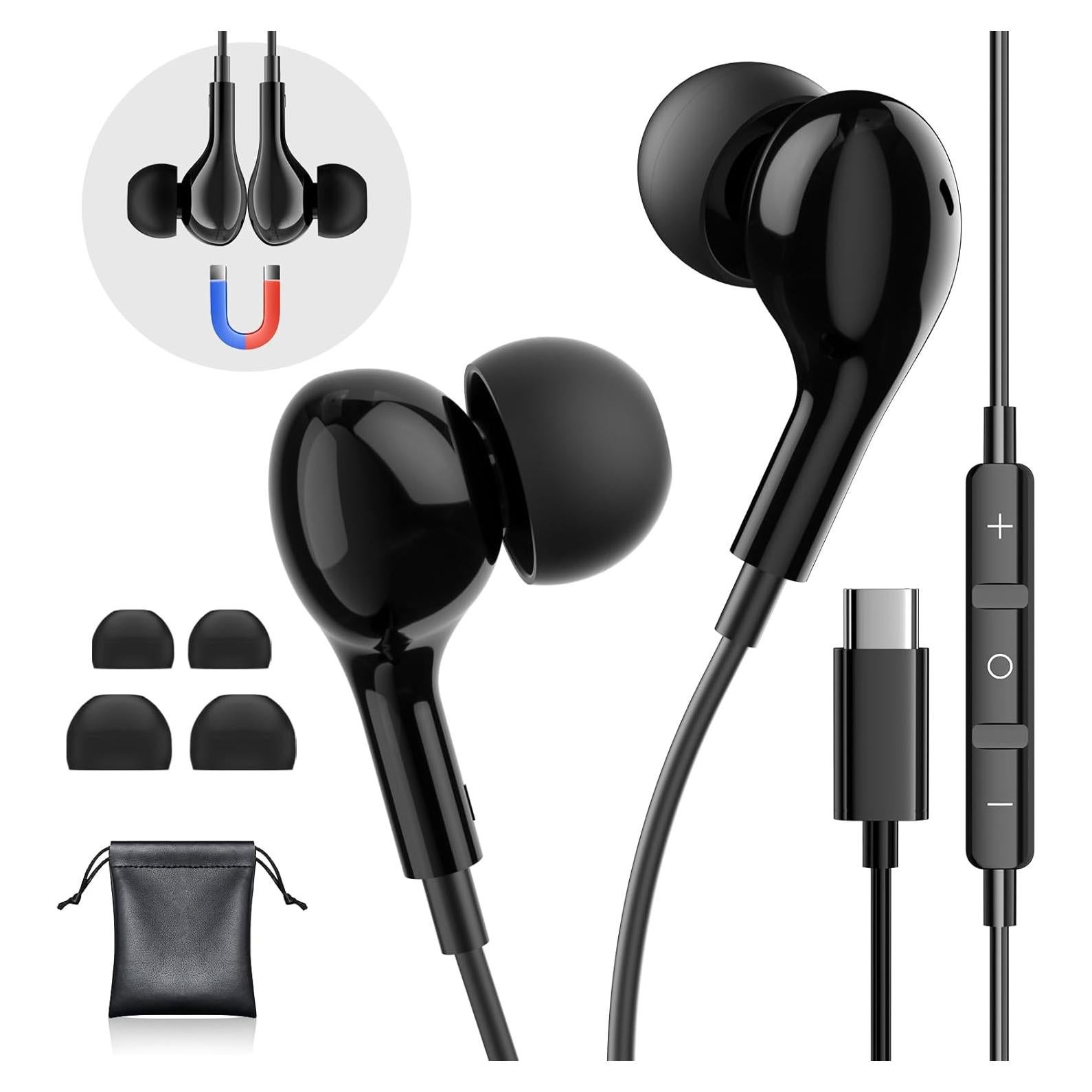 Auriculares USB C Gsangoo con Micrófono y Cancelación de Ruido