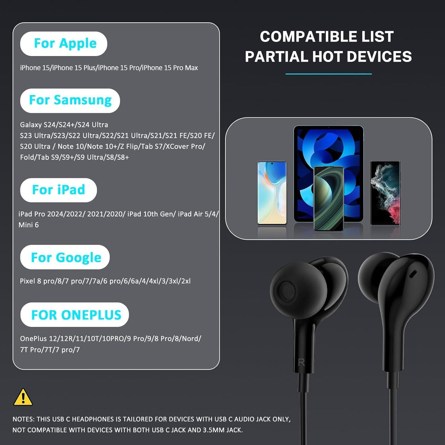 Auriculares USB C Gsangoo con Micrófono y Cancelación de Ruido