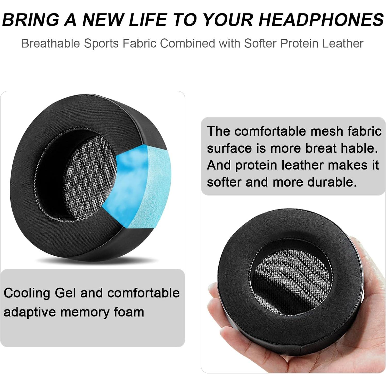 Almohadillas de Reemplazo Corsair Virtuoso RGB SE XT Gel Enfriamiento