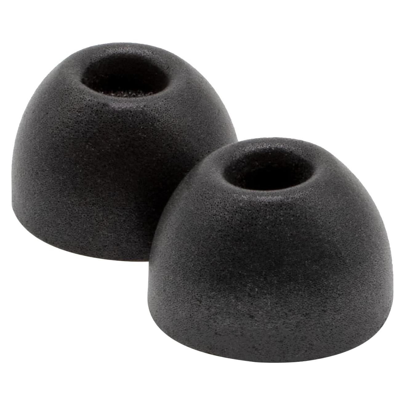 Consejos de espuma viscoelástica Comply TrueGrip para Sennheiser Momentum - 3 pares, Grande, Negro