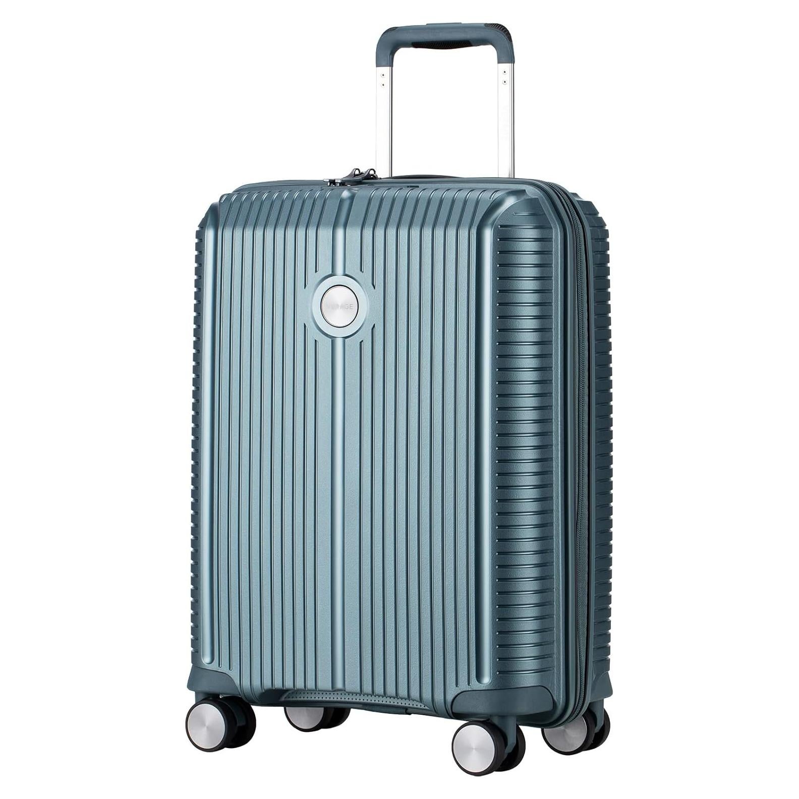 Maleta de Mano Verage 20" Expandible Verde 55x37x20 cm