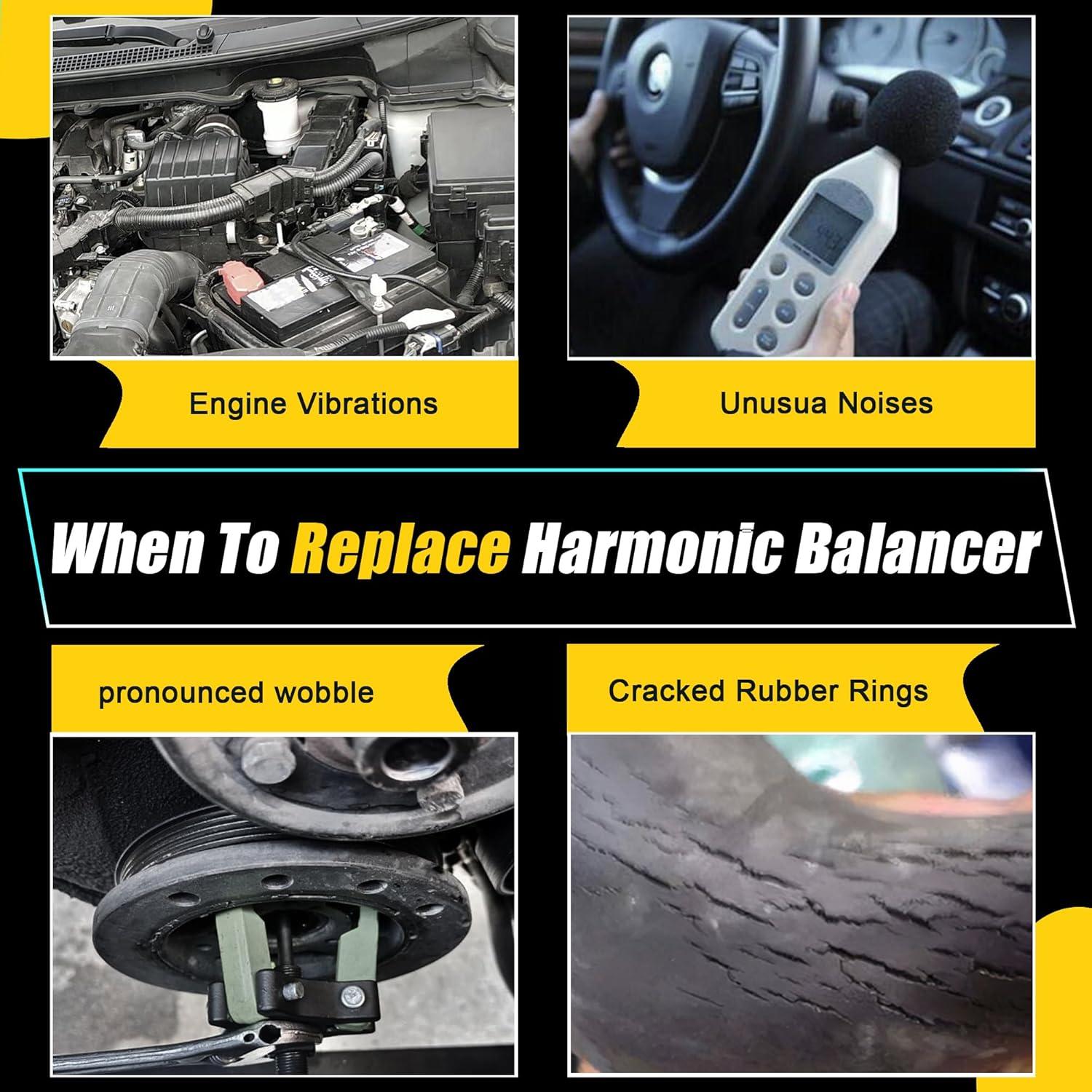 Polea de cigüeñal AngyMeck para Toyota Camry 1992-2001