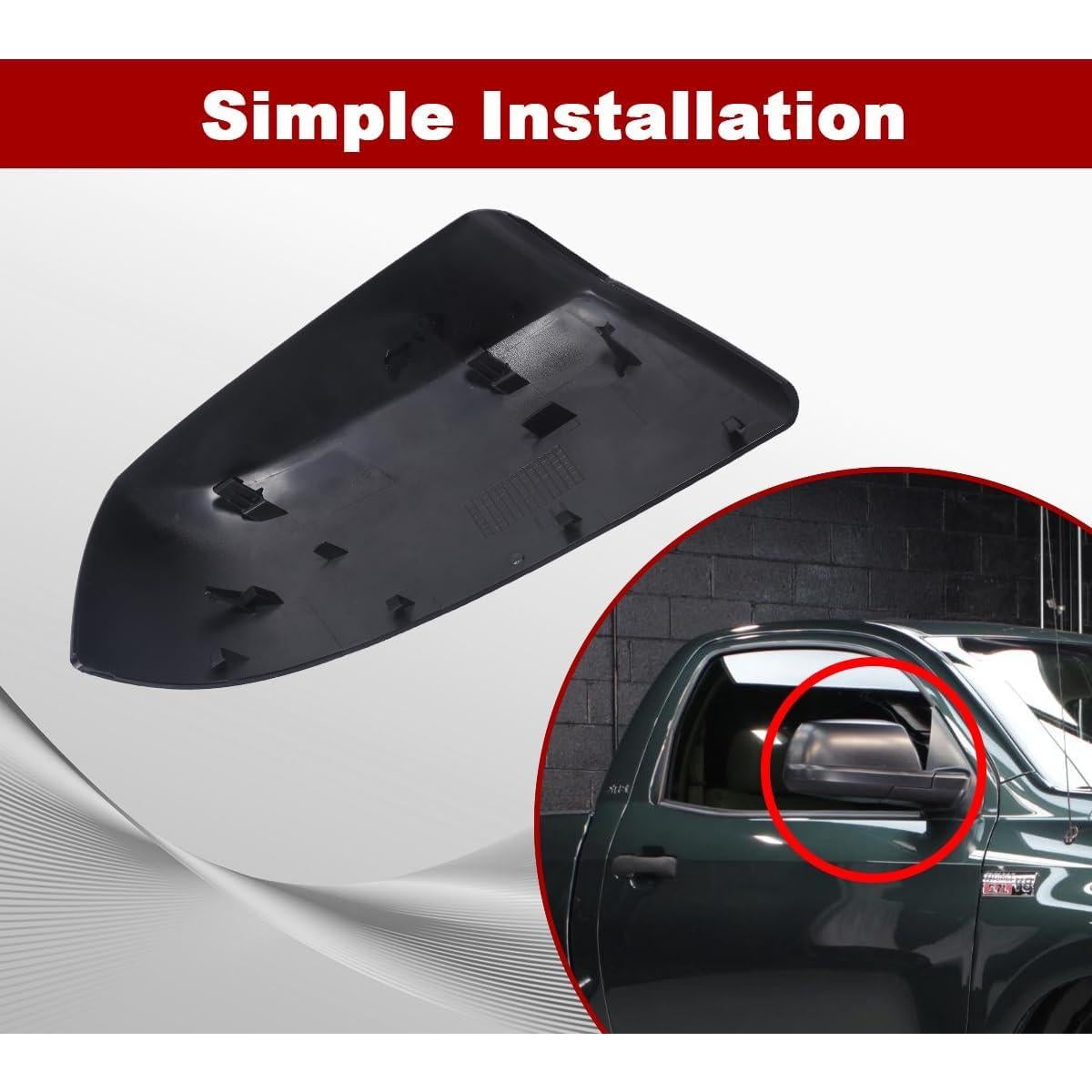 Cubierta de espejo Toyota Tundra/Sequoia 2007-2021 Emeland