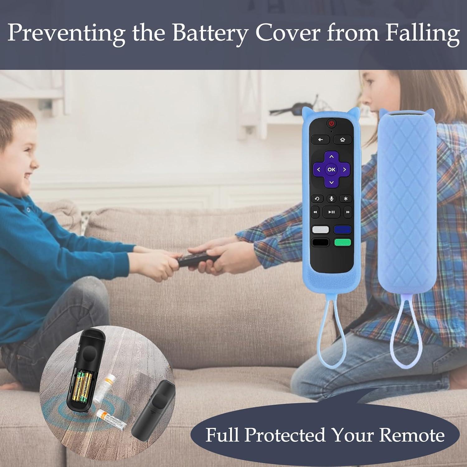 Funda de Control Remoto 2Pack Gavyqier para Roku TCL Hisense