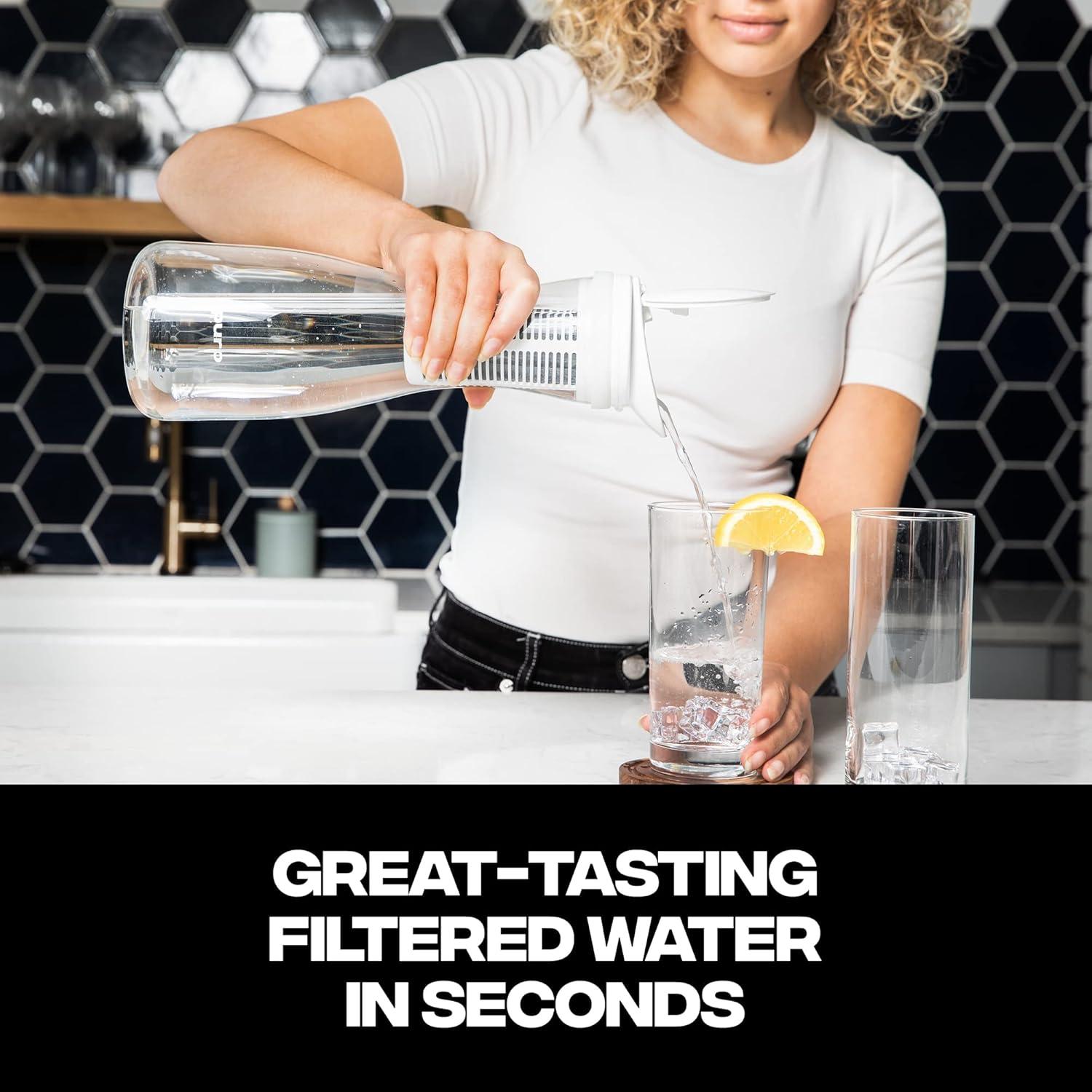 Filtro de Agua Puro para Jarra de Vidrio - 2 Unidades - Filtra 757 Litros