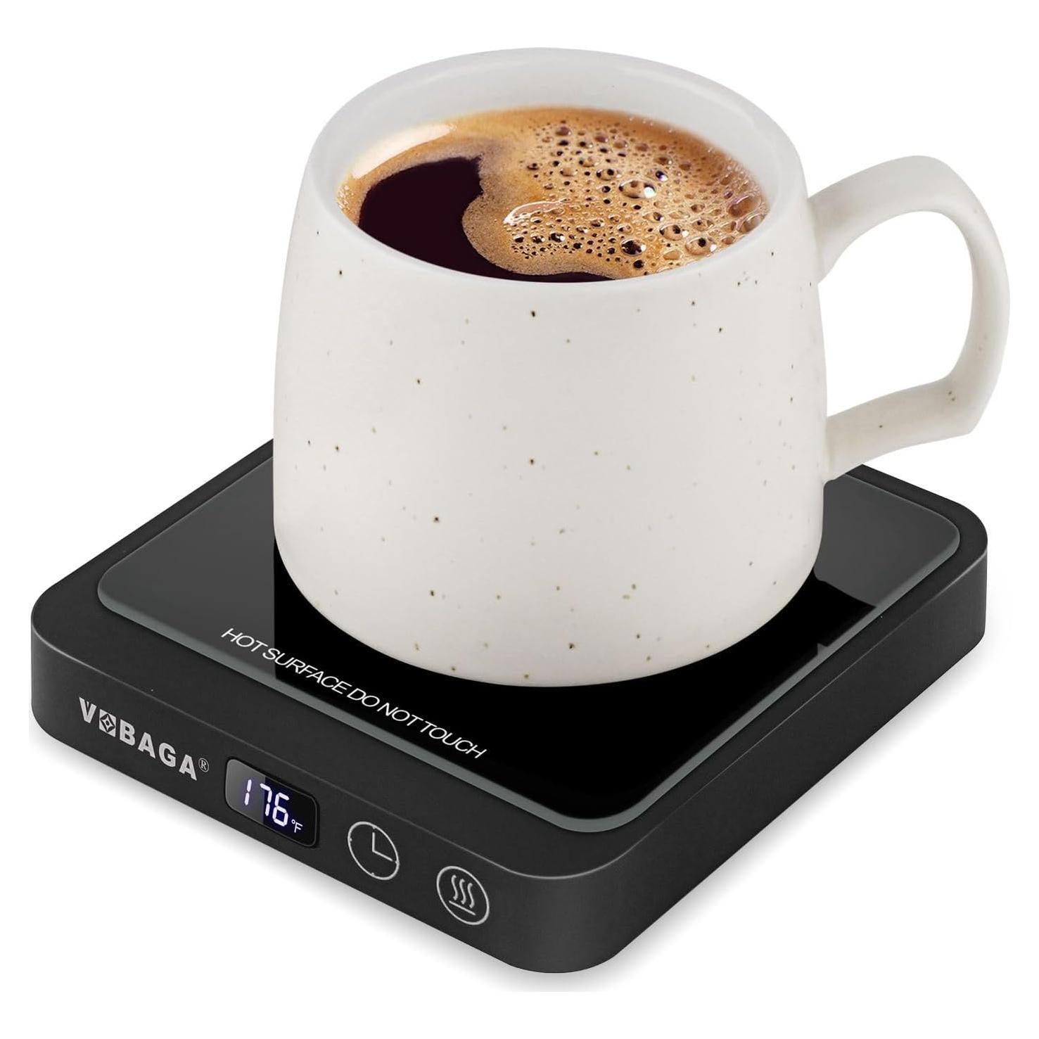 Calentador de Tazas VOBAGA con 5 Temperaturas y Apagado Automático