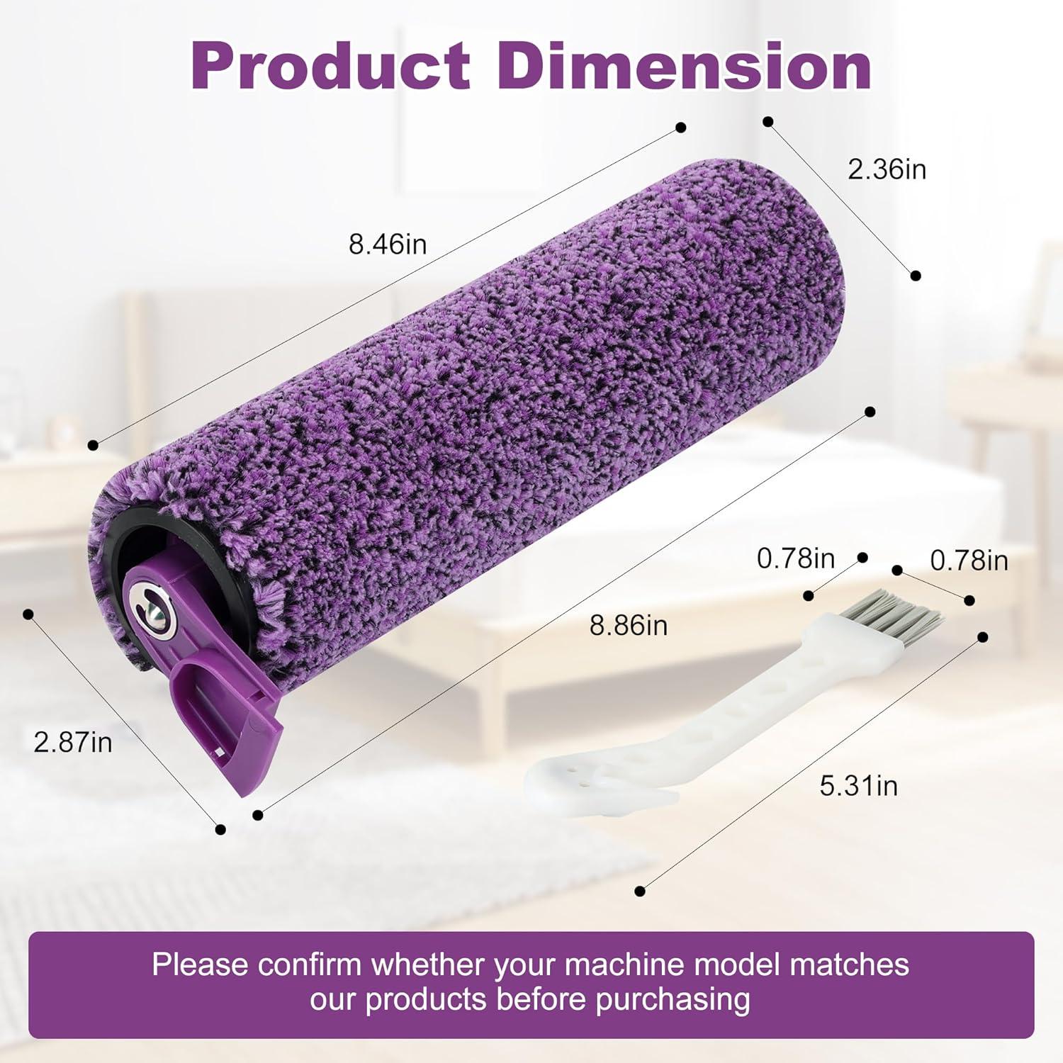 Rodillos de Cepillo Suave Janedtcyy para Shark Steam Pickup 3 en 1