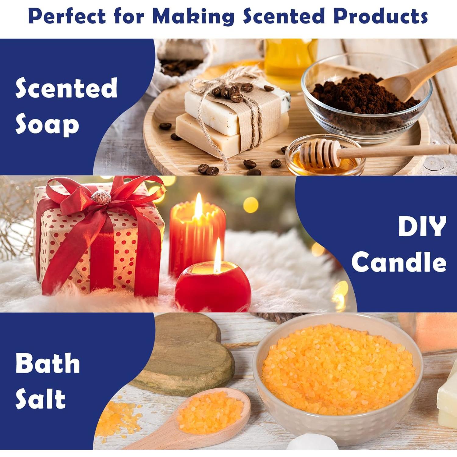 Set de 10 Aceites Aromáticos Holamay 5ml - Vainilla, Manzana, Galletas