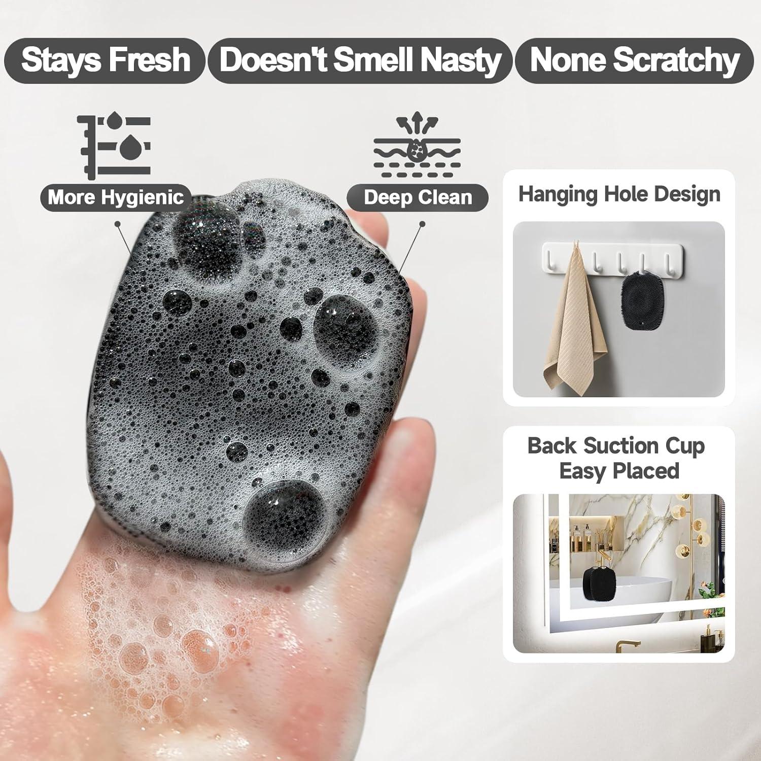 Limpiador Facial de Silicona ARIOSOX 2 PCS - Exfoliador Suave