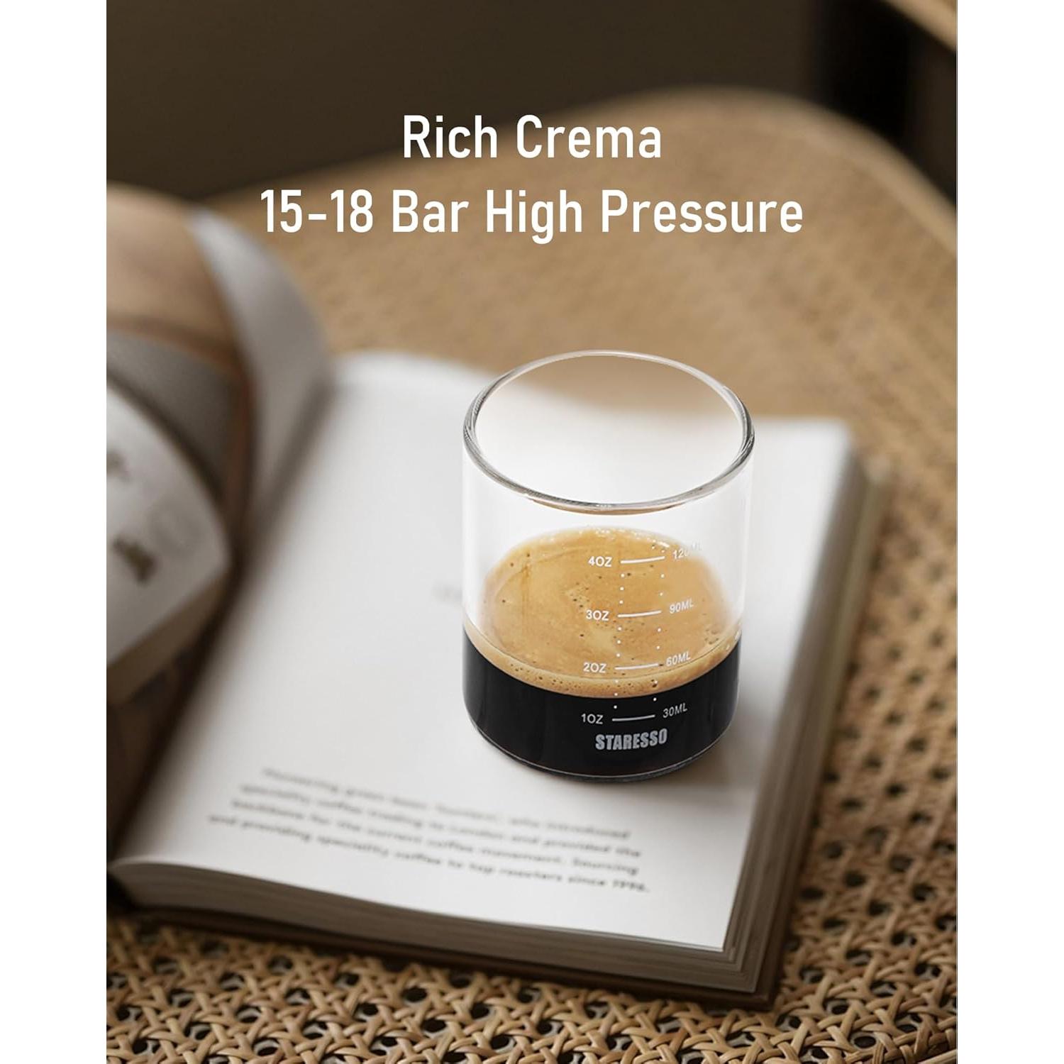 Cafetera Portátil STARESSO CLÁSICO 2 en 1 Espresso Manual