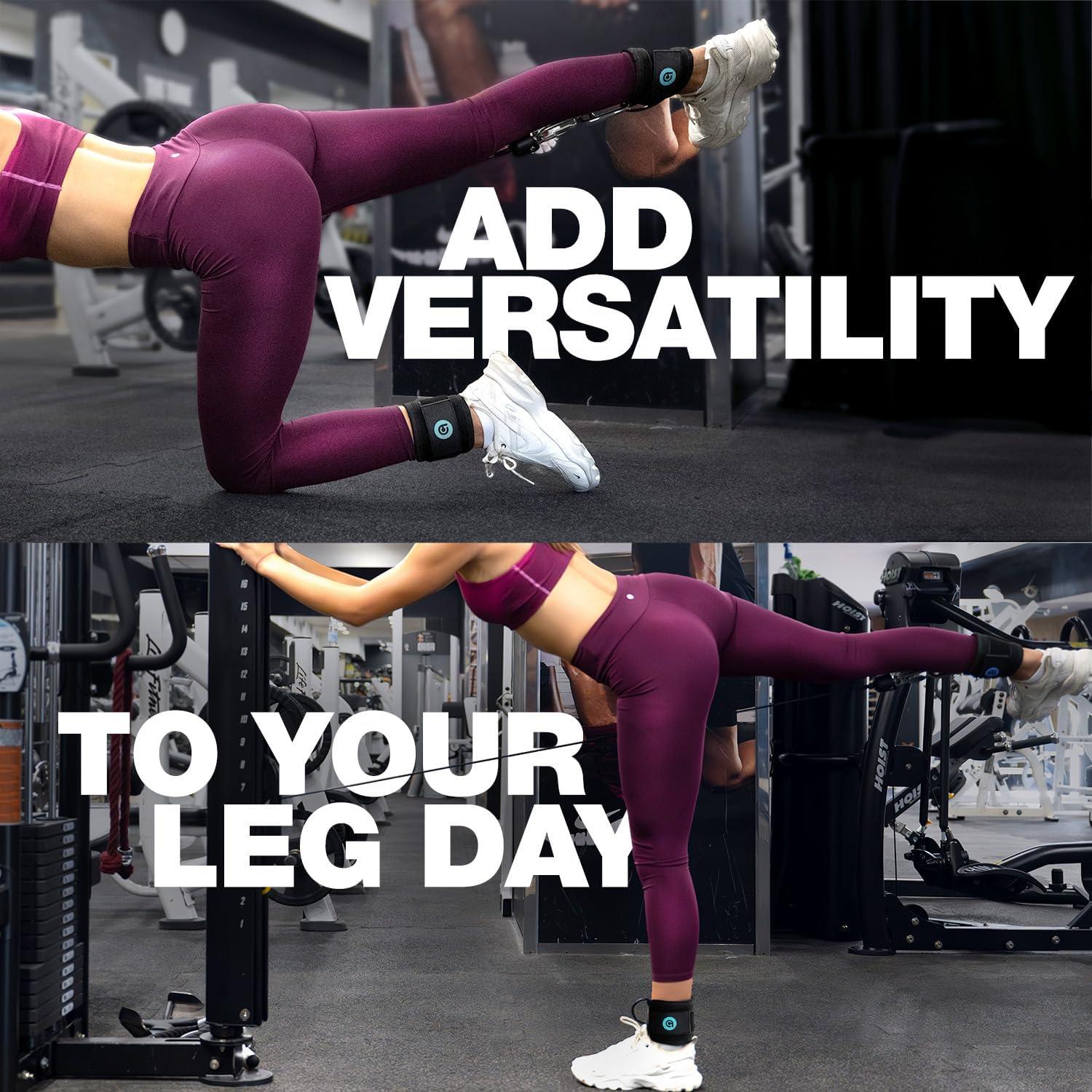 Bandas de Resistencia para Tobillos ActiveGear - 3 Niveles