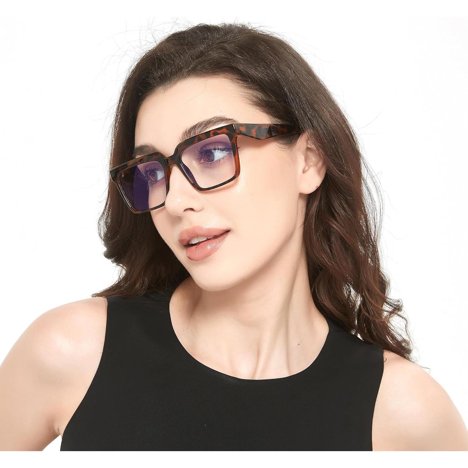 Gafas bloqueadoras luz azul R.F.YFQH TR90 unisex verde albahaca