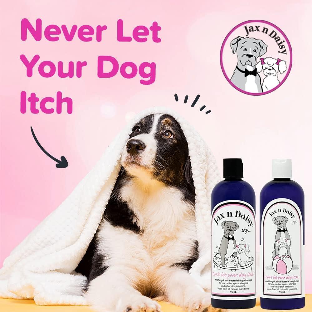 Champú y Loción Jax n Daisy para Perros 2 Paquetes 16oz