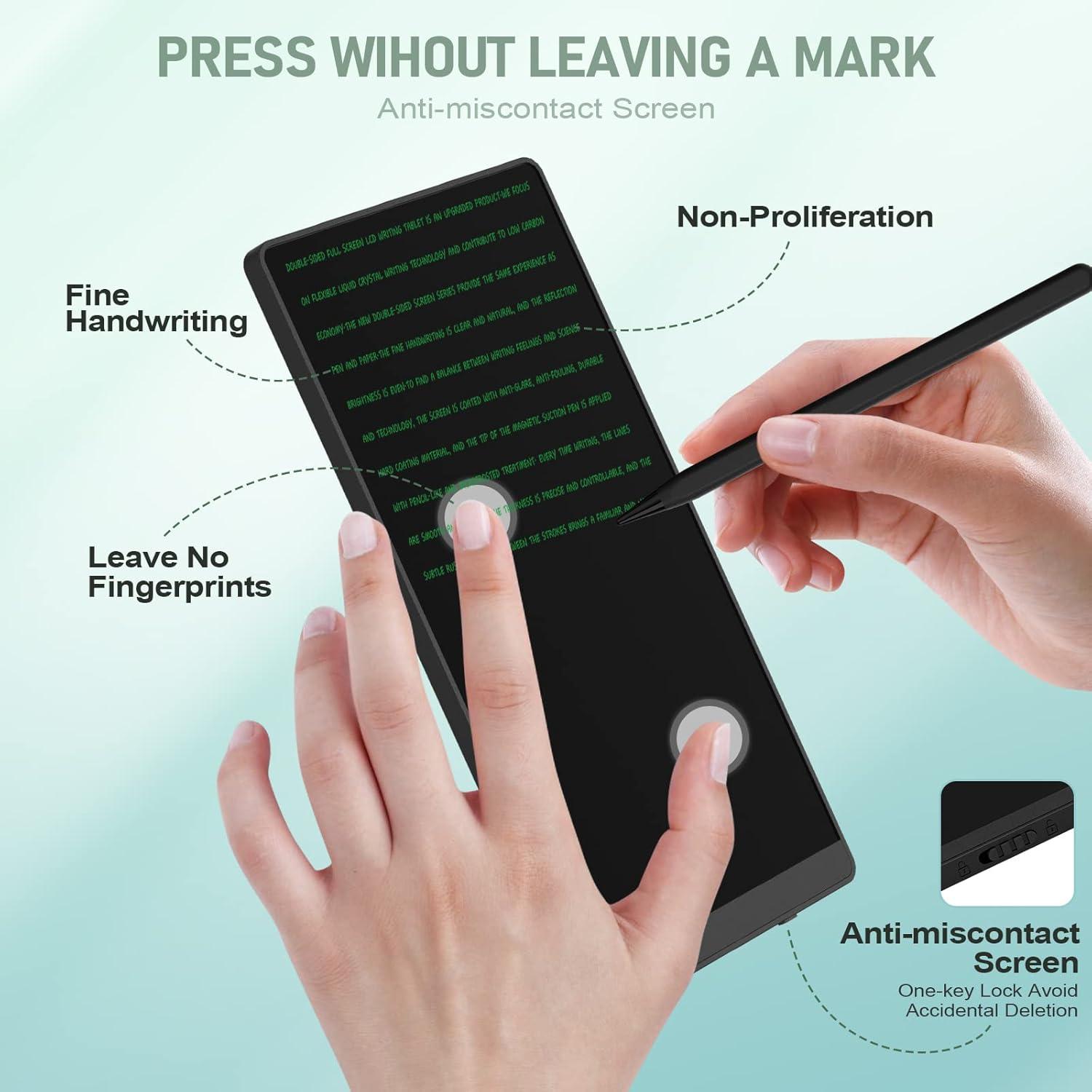 Tableta de Escritura LCD Ksequ 6.5" Doble Cara Borrable