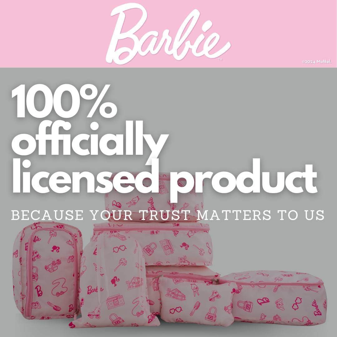 Set de 7 Cubos de Almacenamiento Barbie Franco - Viaje Organizado