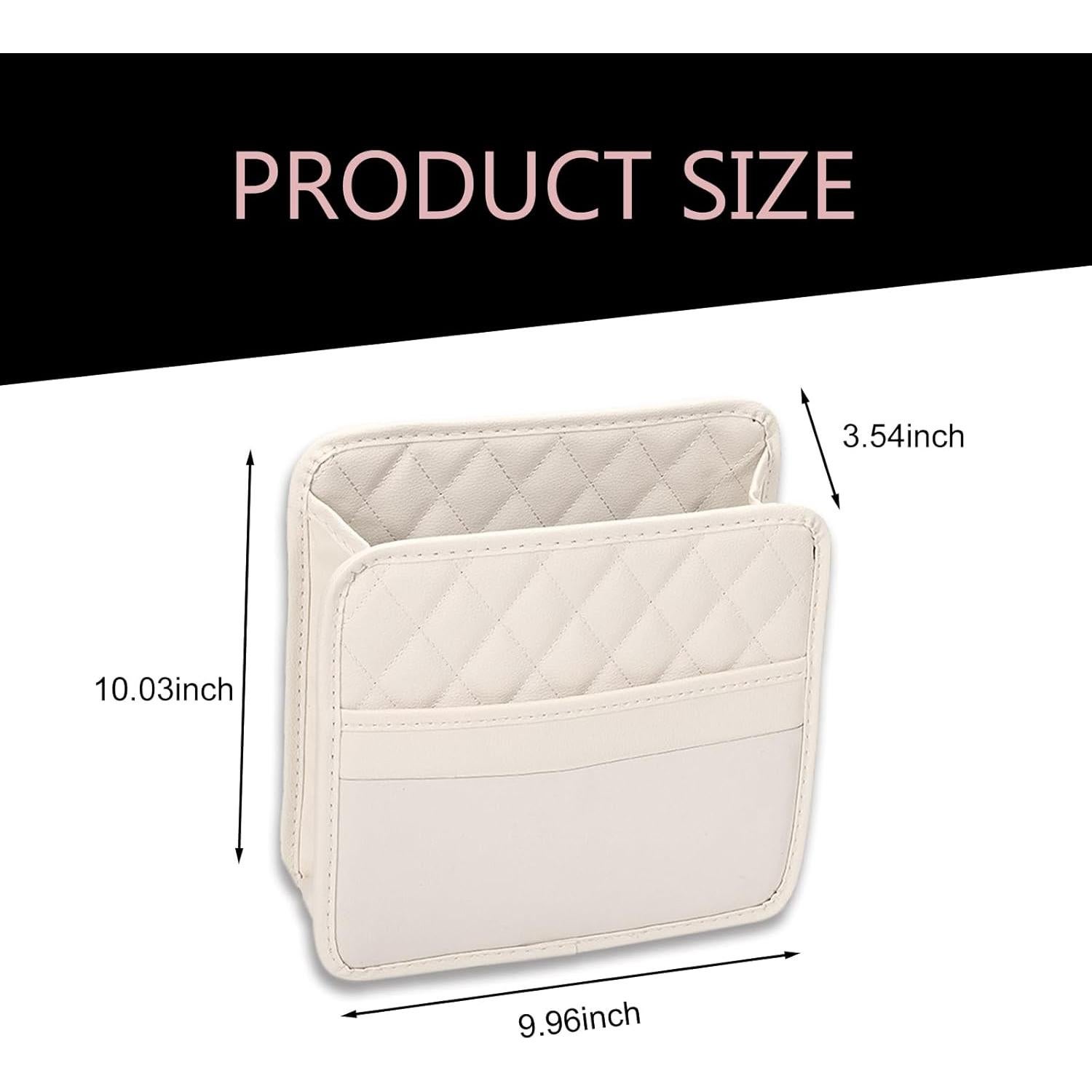 Organizador de Asiento de Coche Ferianl Beige Impermeable