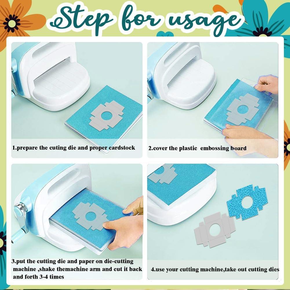 Troqueles de Corte Caja de Chocolate 3D DELORIGIN 2 Piezas