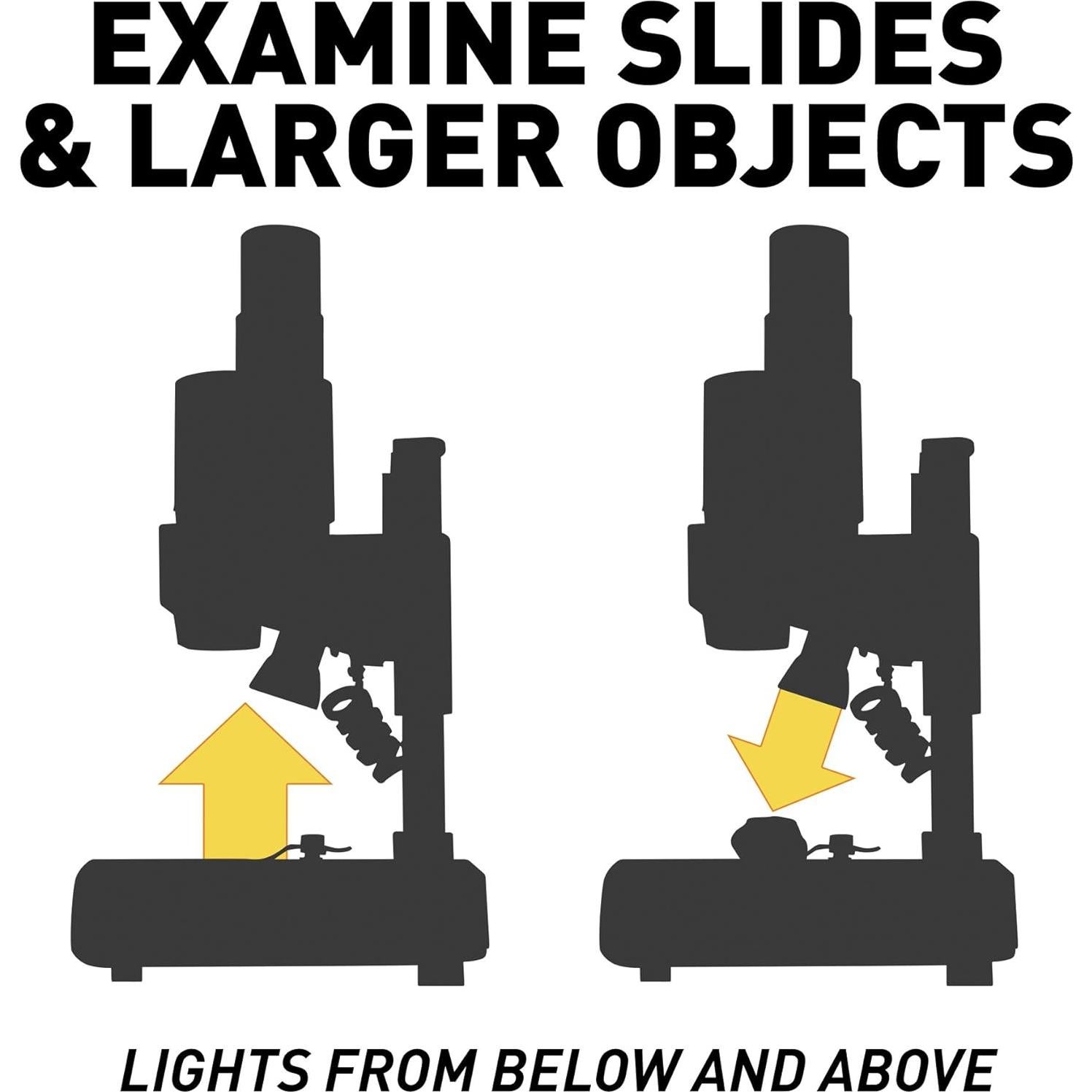 Microscopio Doble LED National Geographic con 50 Accesorios